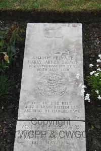 Boulogne Eastern Cemetery - Brewin, Harry Abner