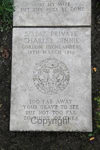 Boulogne Eastern Cemetery - Dinnie, Charles