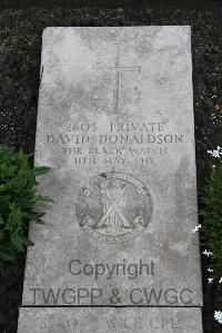Boulogne Eastern Cemetery - Donaldson, David
