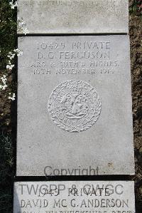 Boulogne Eastern Cemetery - Ferguson, D G