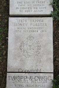 Boulogne Eastern Cemetery - Forster, Sydney