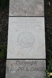 Boulogne Eastern Cemetery - Hickinbottom, John