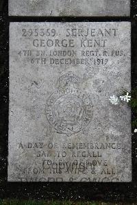 Boulogne Eastern Cemetery - Kent, George