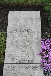 Boulogne Eastern Cemetery - Lamerton, William George