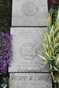 Boulogne Eastern Cemetery - Lang, John