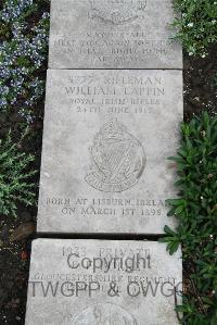 Boulogne Eastern Cemetery - Lappin, William