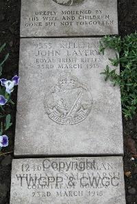 Boulogne Eastern Cemetery - Lavery, John