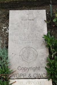Boulogne Eastern Cemetery - Laws, W J
