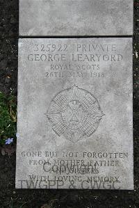 Boulogne Eastern Cemetery - Learyord, George