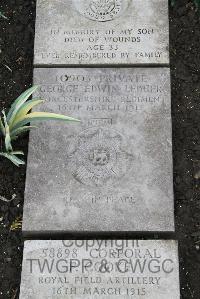 Boulogne Eastern Cemetery - Ledger, George Edwin