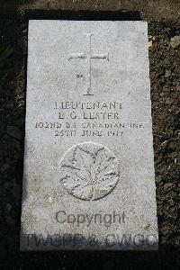 Boulogne Eastern Cemetery - Lester, E G