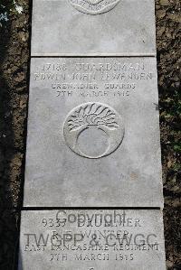 Boulogne Eastern Cemetery - Lewenden, Edwin John