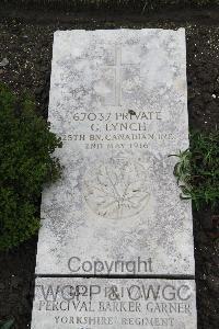 Boulogne Eastern Cemetery - Lynch, G