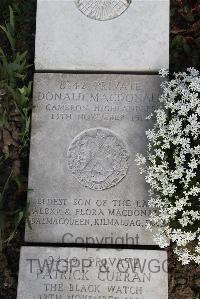 Boulogne Eastern Cemetery - MacDonald, Donald