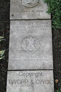 Boulogne Eastern Cemetery - MacIntyre, William Ambrose