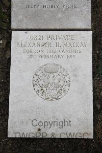 Boulogne Eastern Cemetery - MacKay, Angus