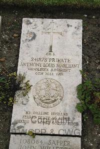 Boulogne Eastern Cemetery - Marchant, Anthony Louis
