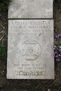 Boulogne Eastern Cemetery - Marchant, George