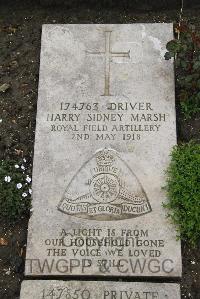 Boulogne Eastern Cemetery - Marsh, Harry Sidney