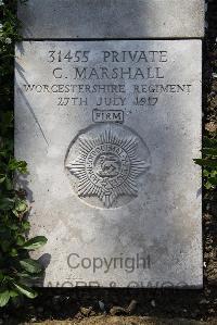 Boulogne Eastern Cemetery - Marshall, C