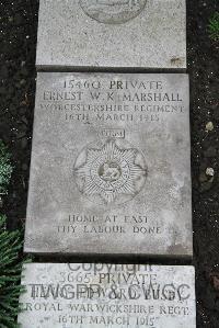 Boulogne Eastern Cemetery - Marshall, Ernest William Knight