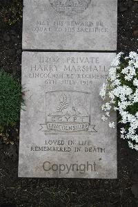 Boulogne Eastern Cemetery - Marshall, Harry