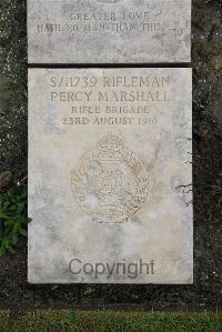 Boulogne Eastern Cemetery - Marshall, Percy