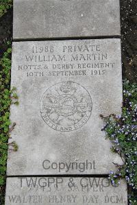 Boulogne Eastern Cemetery - Martin, William