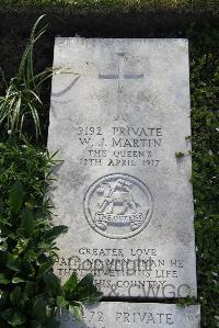 Boulogne Eastern Cemetery - Martin, William James