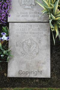 Boulogne Eastern Cemetery - Mason, Herbert