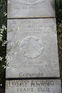 Boulogne Eastern Cemetery - Massey, John Joseph