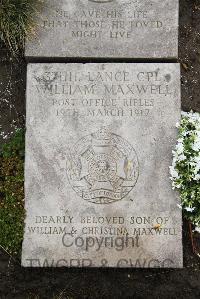 Boulogne Eastern Cemetery - Maxwell, William