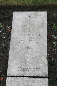 Boulogne Eastern Cemetery - May, F