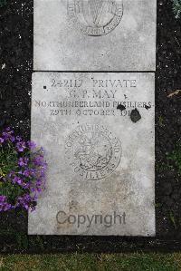 Boulogne Eastern Cemetery - May, G P