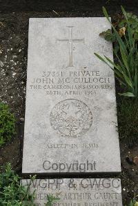 Boulogne Eastern Cemetery - McCulloch, John