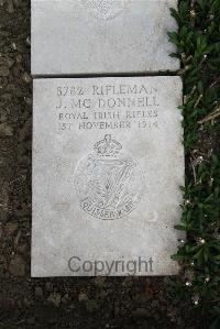 Boulogne Eastern Cemetery - McDonnell, J