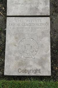 Boulogne Eastern Cemetery - McEwan, John McCracken