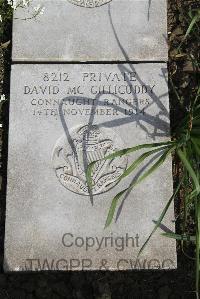 Boulogne Eastern Cemetery - McGillicuddy, David