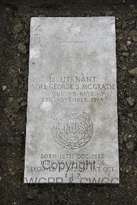 Boulogne Eastern Cemetery - McGrath, Noel George Scott
