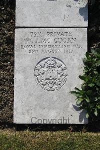 Boulogne Eastern Cemetery - McGugan, W J