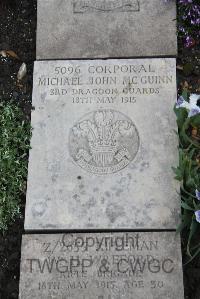 Boulogne Eastern Cemetery - McGuinn, Michael John