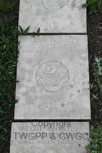 Boulogne Eastern Cemetery - McHale, J