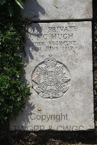 Boulogne Eastern Cemetery - McHugh, Patrick