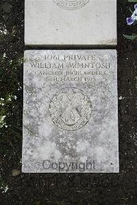 Boulogne Eastern Cemetery - McIntosh, William