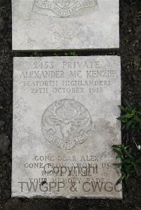 Boulogne Eastern Cemetery - McKenzie, Alexander