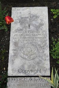 Boulogne Eastern Cemetery - McKeown, F