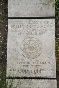 Boulogne Eastern Cemetery - McLagan, William