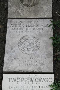 Boulogne Eastern Cemetery - McLaren, Patrick Hamilton