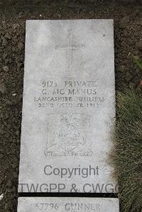 Boulogne Eastern Cemetery - McManus, G
