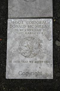 Boulogne Eastern Cemetery - McMillan, Donald